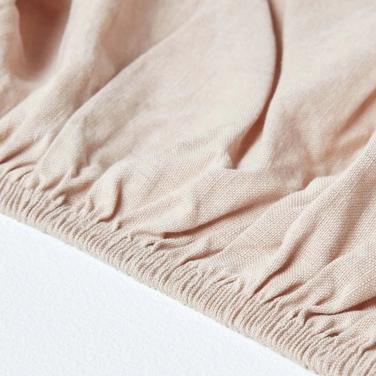 Natural Linen Deep Fitted Sheet - Image 5