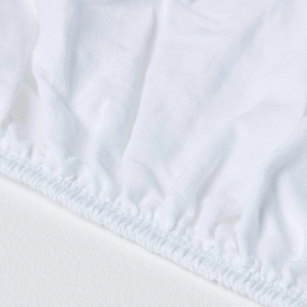 White Linen Fitted Sheet - Image 5