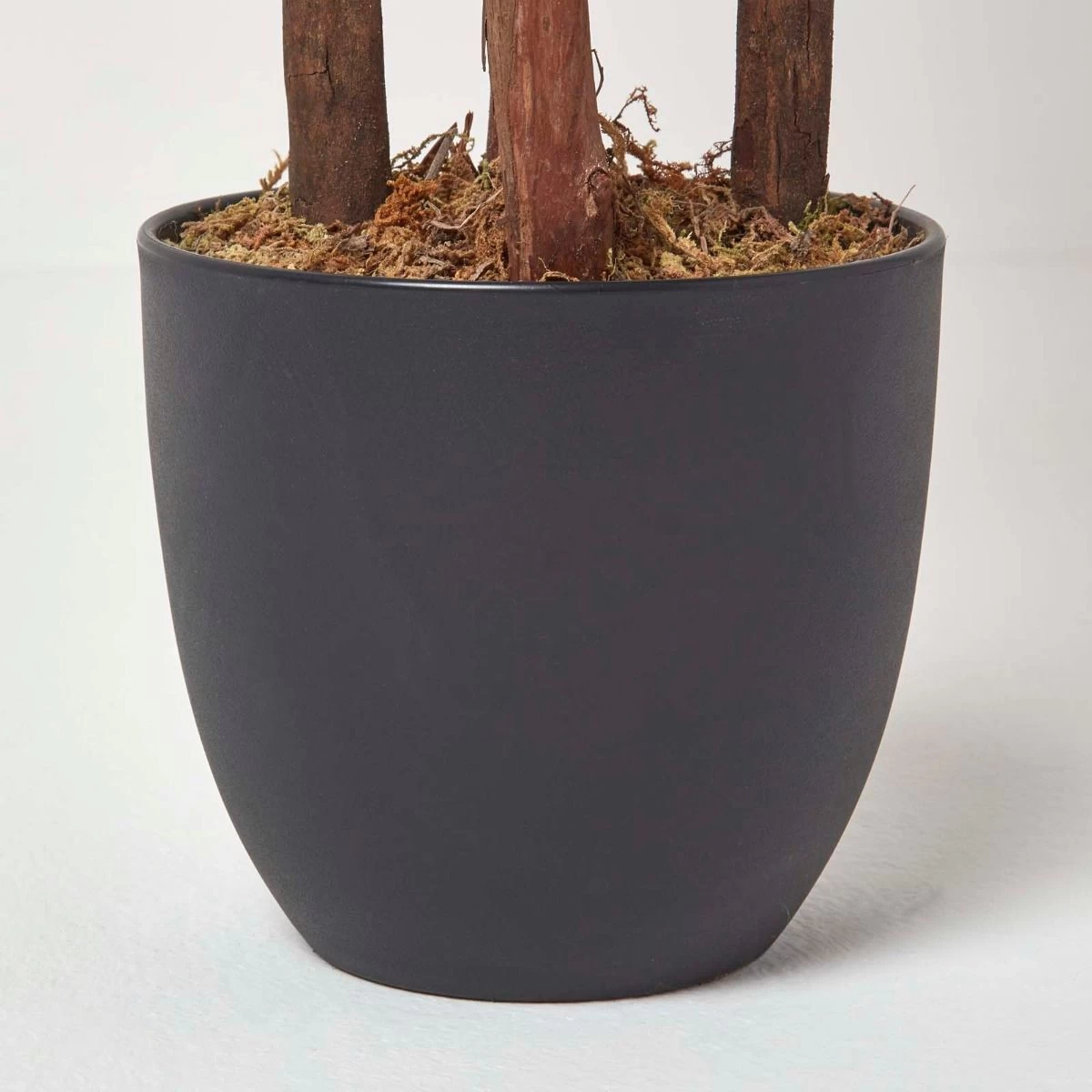 Artificial Blush Pink Rose Tree With Green Foliage - 4 Feet - Image 3