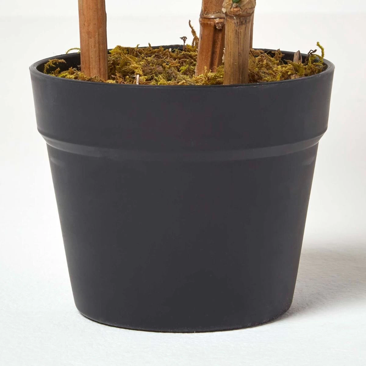 Green 3ft Bamboo Tree Artificial Plant With Pot, 95 Cm - Image 3