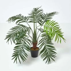 Green Mini Palm Tree Artificial Plant With Pot, 70 Cm
