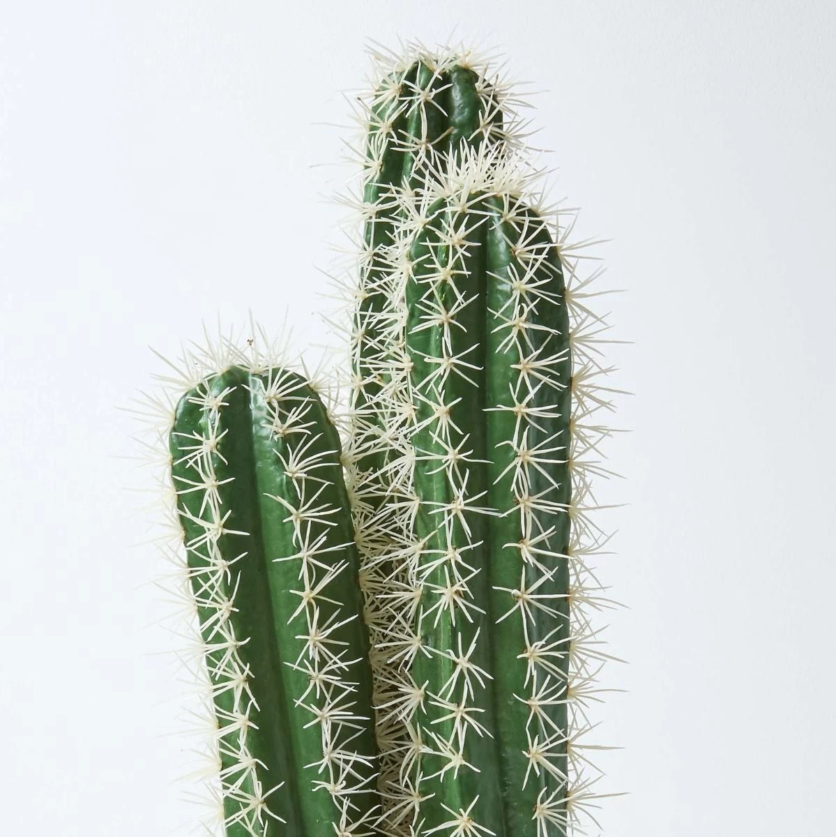 Artificial Columnar Cactus In Textured Stone Grey Pot, 53 Cm Tall - Image 5
