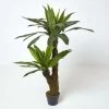 Artificial Bird’s Nest Fern In Pot, 120 Cm Tall