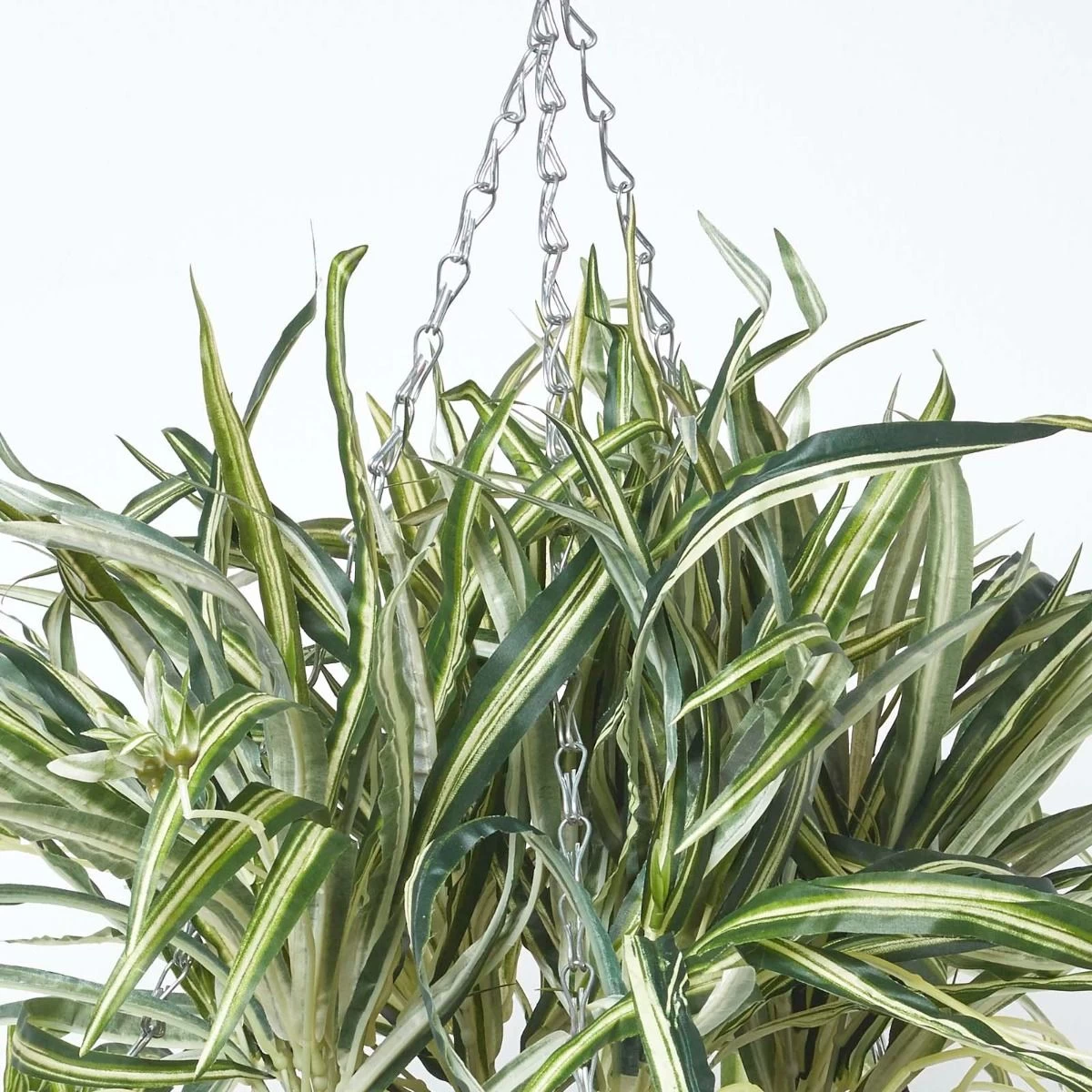 Artificial Hanging Basket Spider Plant, 60 Cm - Image 5