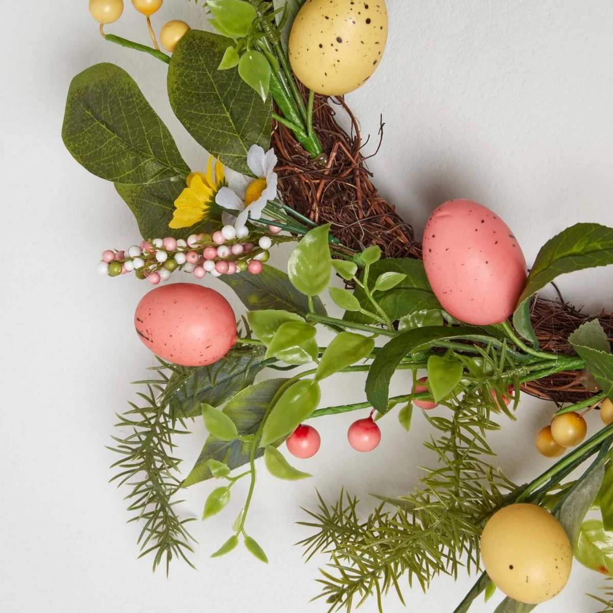 Easter Wreath With Pastel Easter Eggs, 55cm - Image 2
