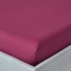 Plum Egyptian Cotton Deep Fitted Sheet 200 TC