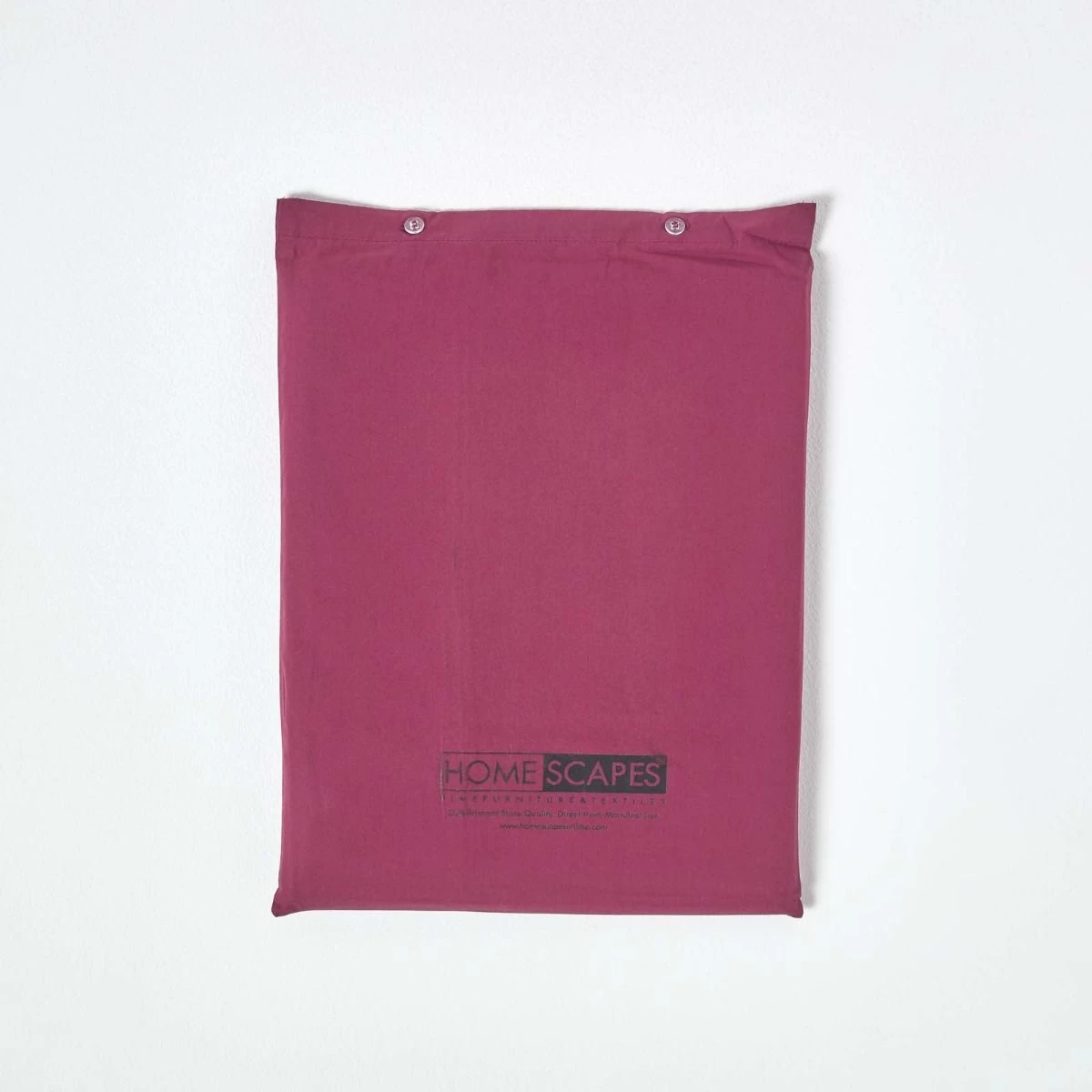 Plum Egyptian Cotton Deep Fitted Sheet 200 TC - Image 4
