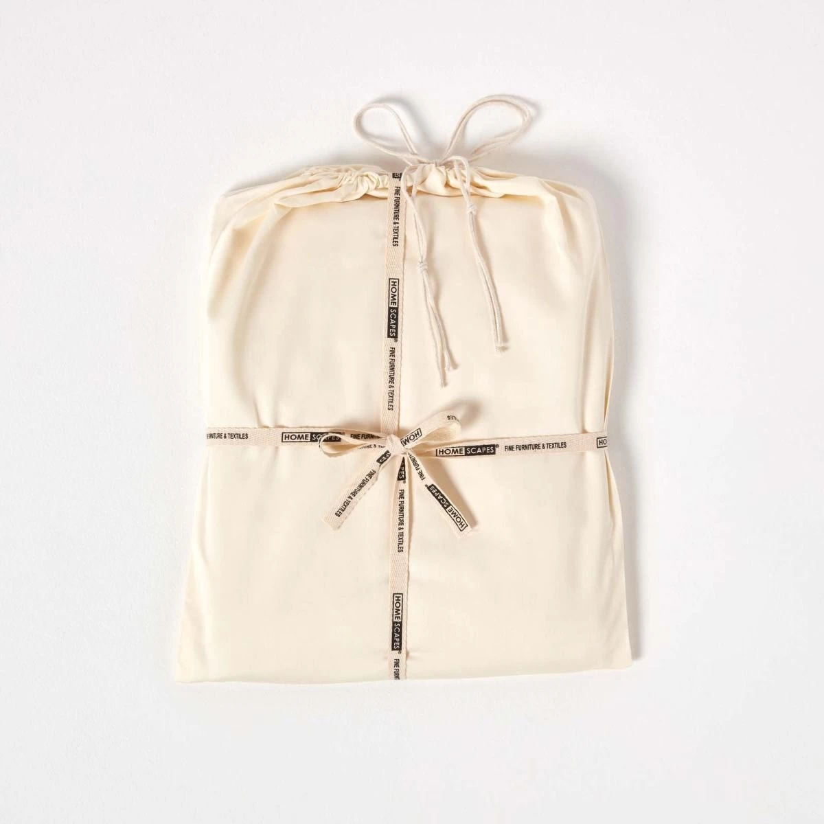 Cream Organic Cotton Fitted Sheet 400 TC - Image 4