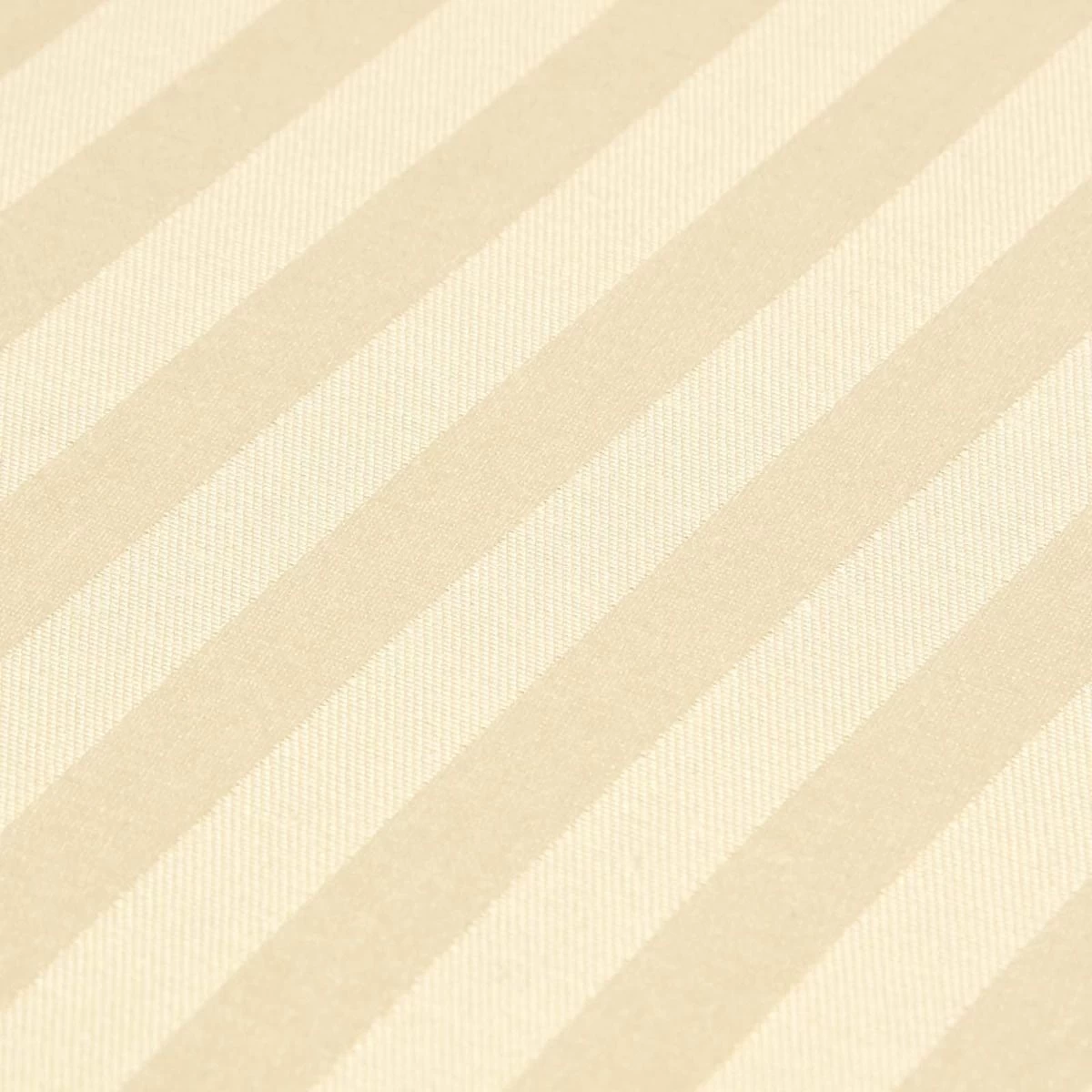 Pastel Yellow Egyptian Cotton Satin Stripe Fitted Sheet 330 Thread Count - Image 3