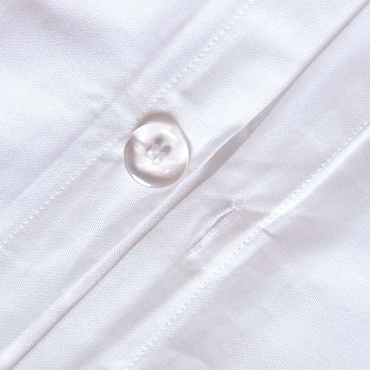 White European Size Organic Cotton Duvet Cover Set 400 TC - Image 3