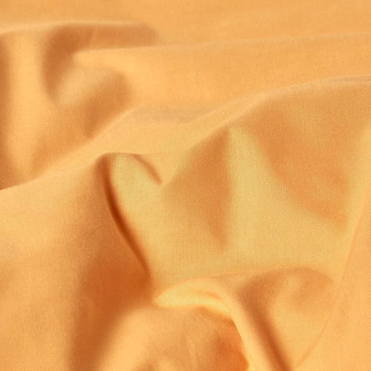 Mustard Yellow Egyptian Cotton Flat Sheet 200 Thread Count - Image 2