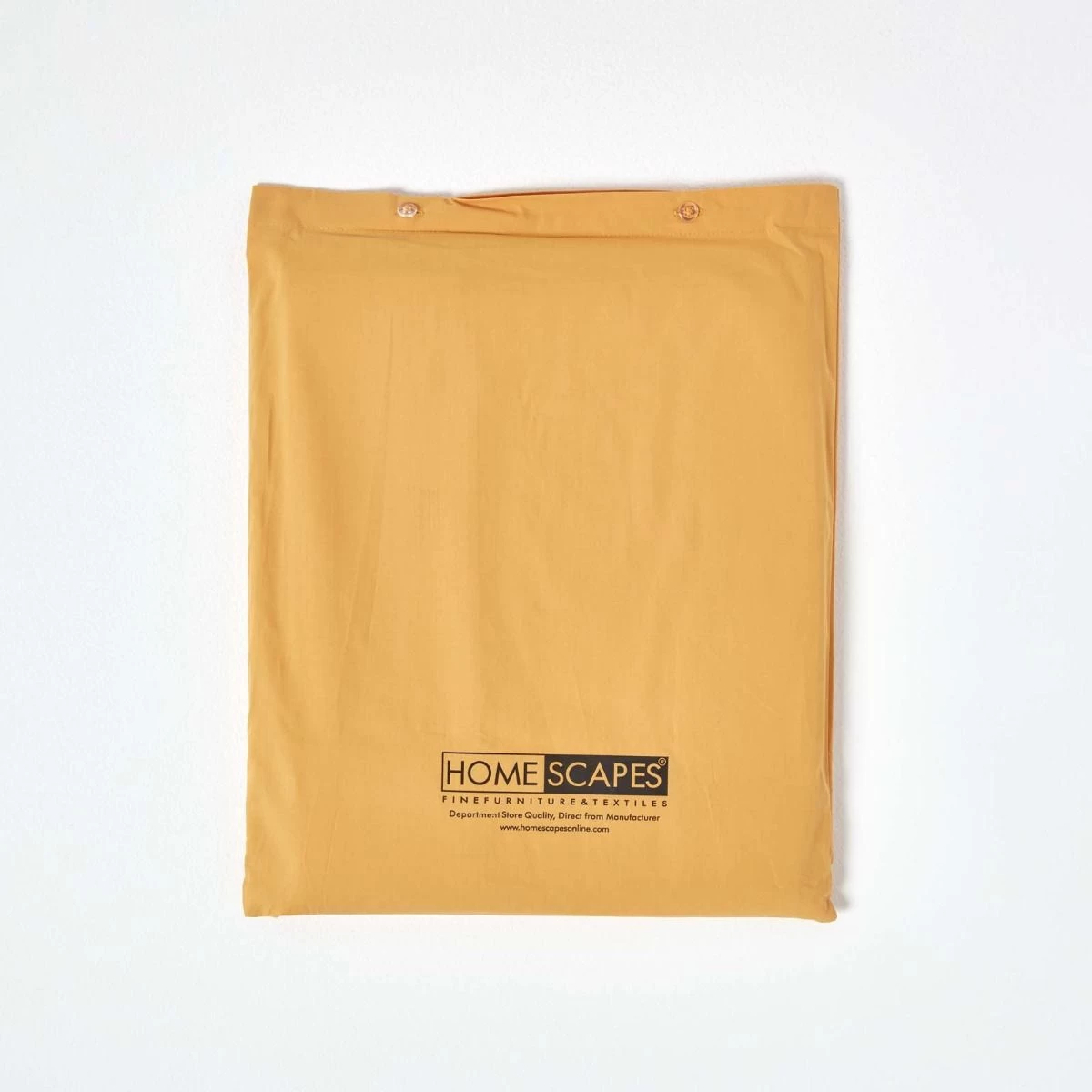 Mustard Yellow Egyptian Cotton Deep Fitted Sheet 200 TC - Image 4