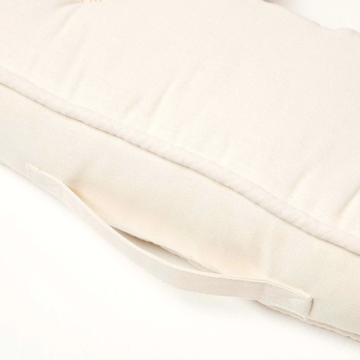 Cream Orthopaedic Cotton Armchair Booster Cushion - Image 4
