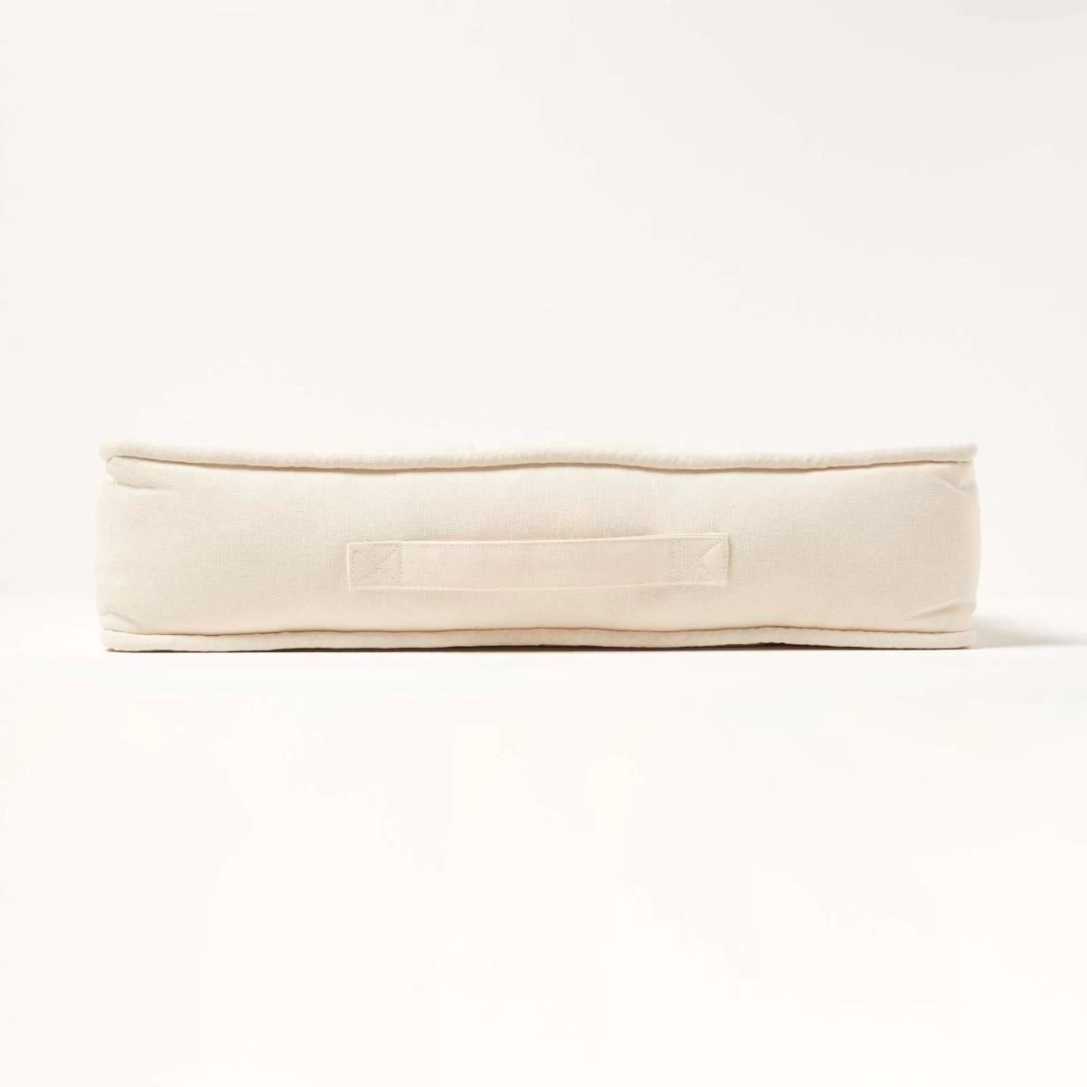 Cream Orthopaedic Cotton Armchair Booster Cushion - Image 5