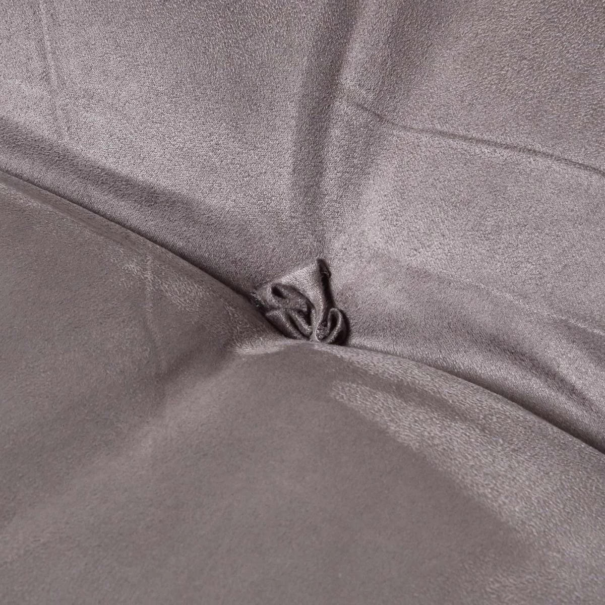 Grey Faux Suede Back Support Cushion - Image 5