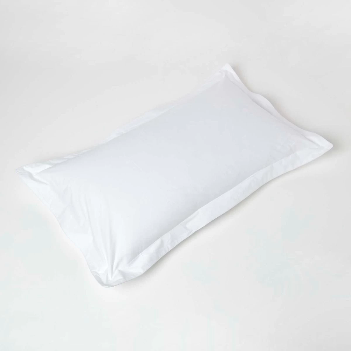 King Size Ultraplume Bolster Feather Pillow With Pillowcase - Image 4