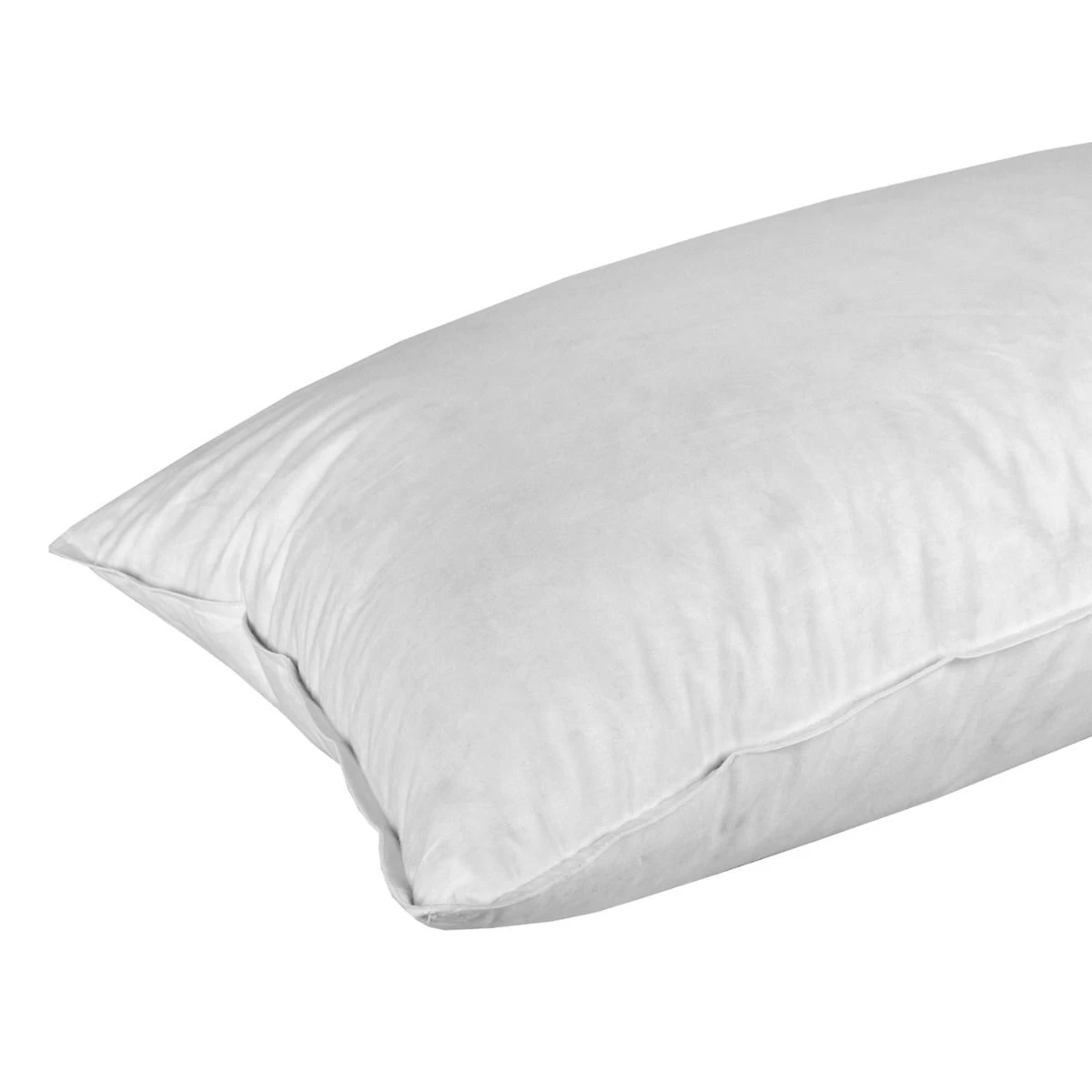 Duck Feather & Down Euro Continental Pillow Pair - 40cm X 80cm (16"x32") - Image 5