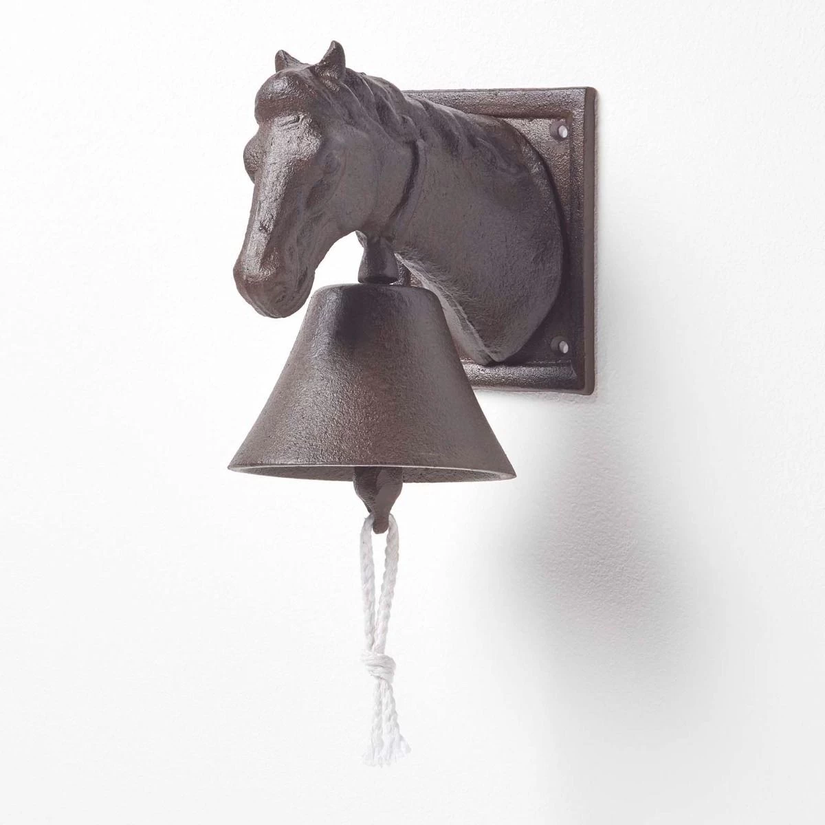 Cast Iron Traditional Horse Head Doorbell - Image 3