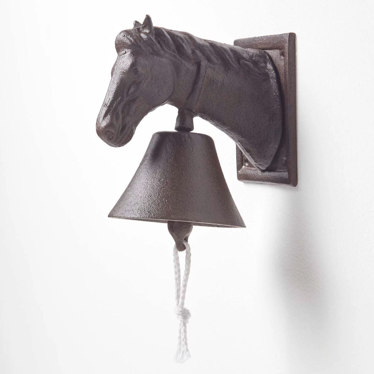 Cast Iron Traditional Horse Head Doorbell - Image 5