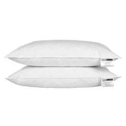 White Duck Feather Pillow Pair