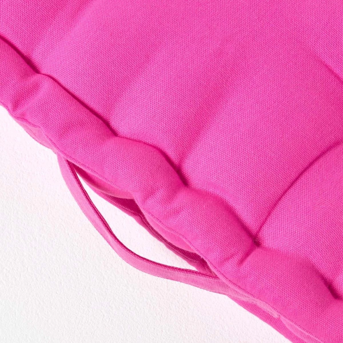 Cotton Hot Pink Floor Cushion - Image 4