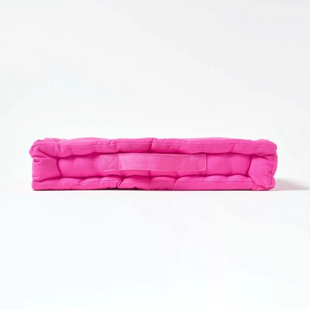 Cotton Hot Pink Floor Cushion - Image 5