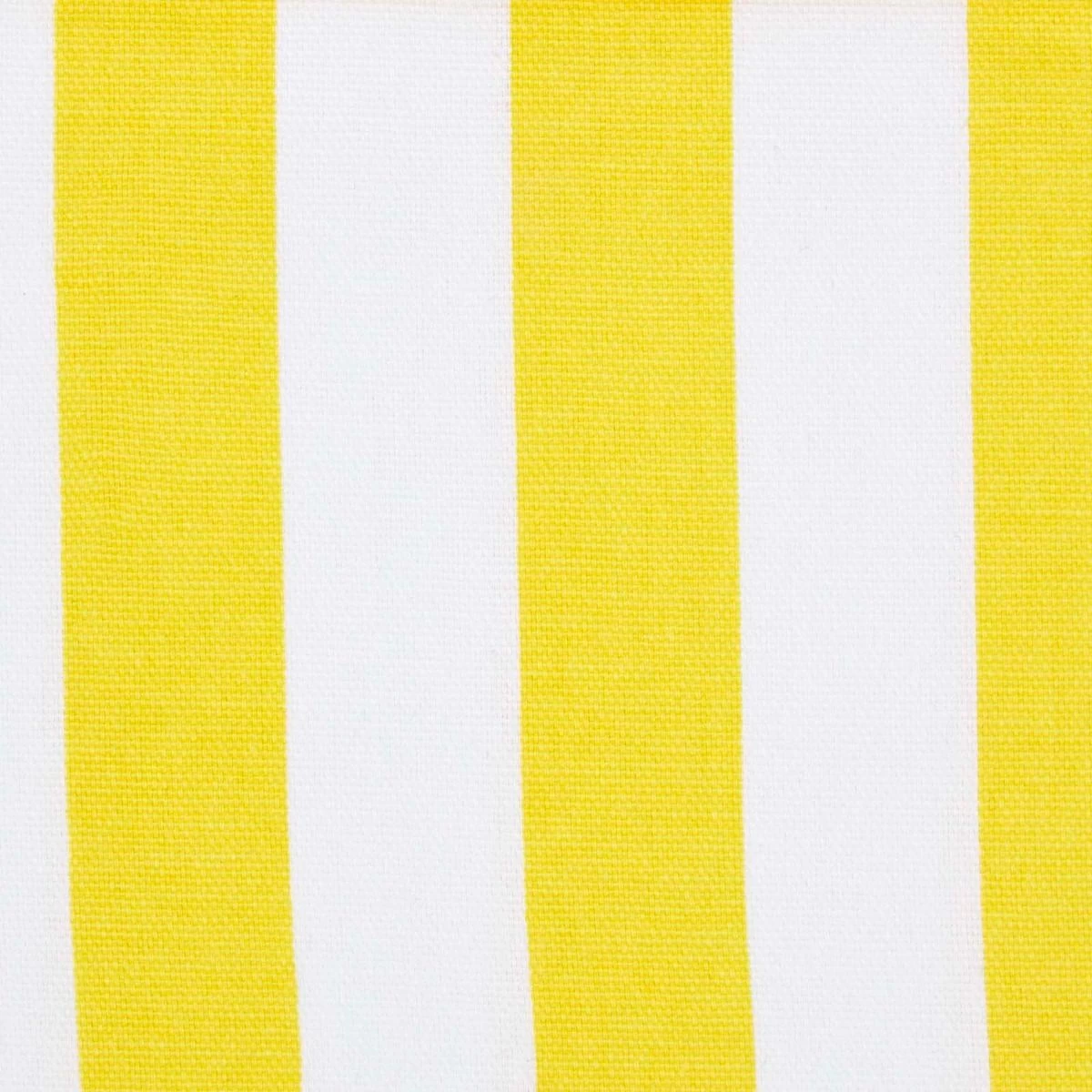 Thick Yellow Stripe Ready Made Eyelet Curtain Pair - Image 5