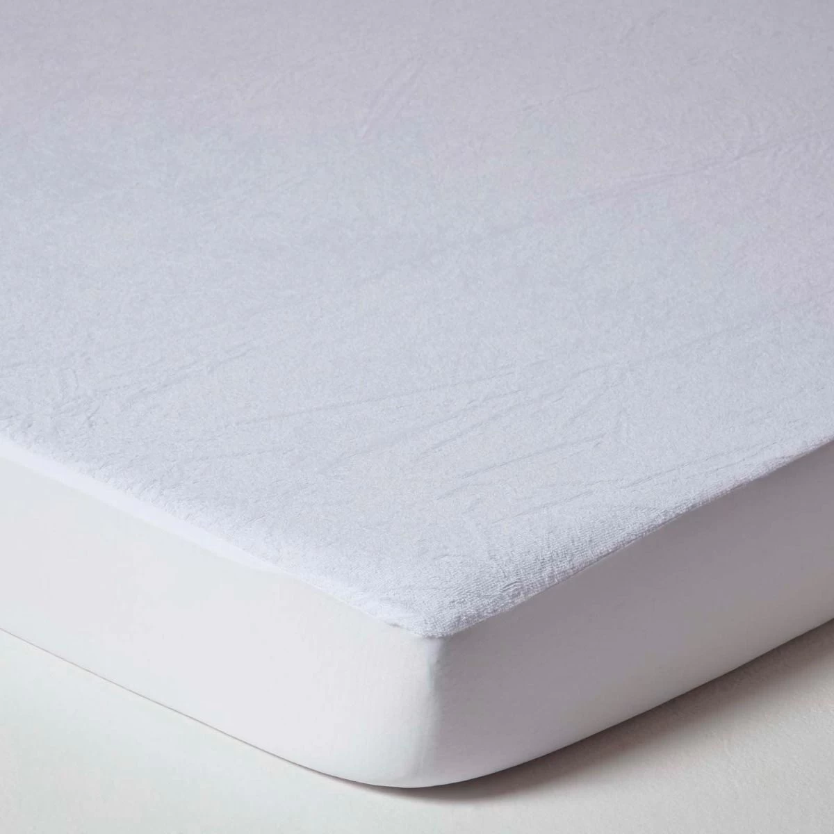 Terry Towelling Waterproof Mattress Protector Euro Size