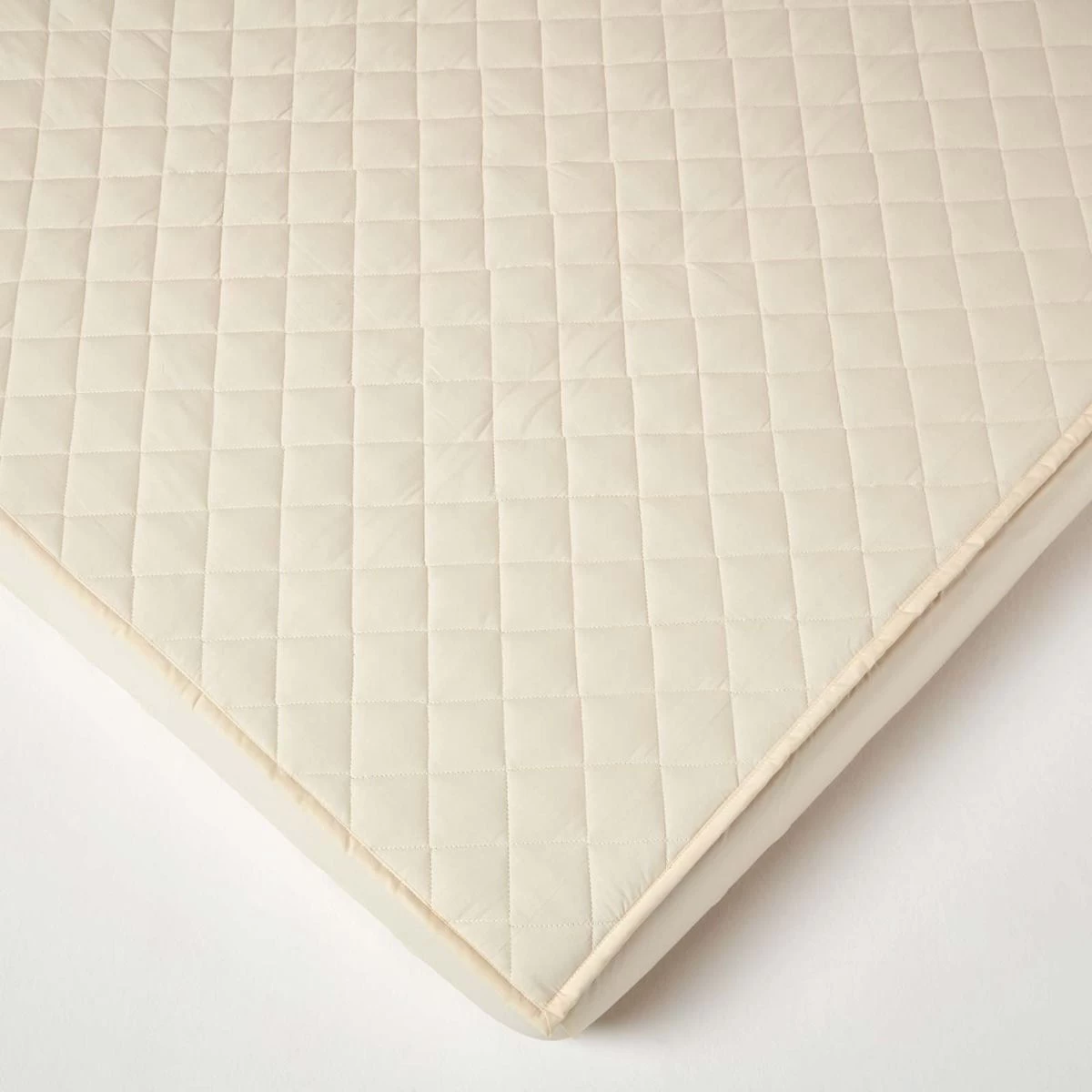 Organic 300 Thread Count Luxury Quilted Deep Fitted Mattress Protector - Image 3