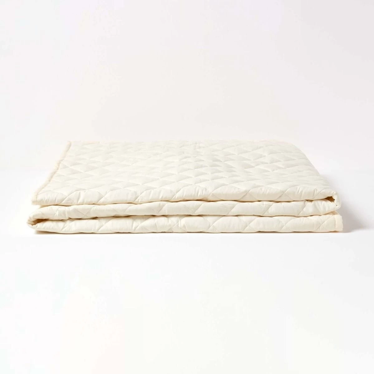 Organic 300 Thread Count Luxury Quilted Deep Fitted Mattress Protector - Image 4