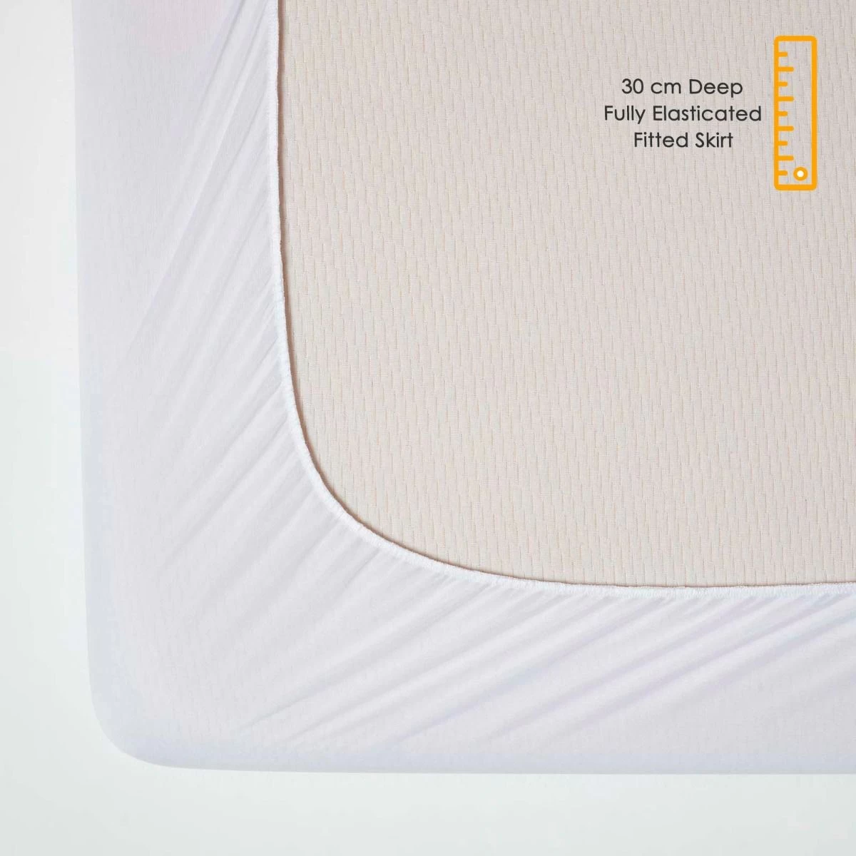 Quilted Waterproof Mattress Protector Euro Size - Image 3