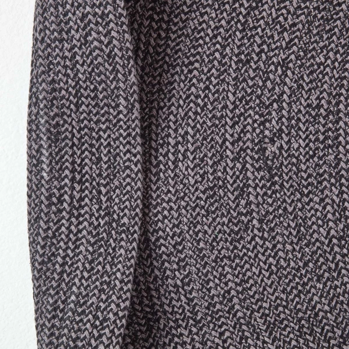 Grey And Black Melange Braided Rug - Image 5