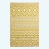 Anna Aztec Yellow & White Outdoor Rug