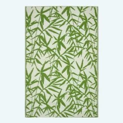 Zena Tropical Green Outdoor Rug