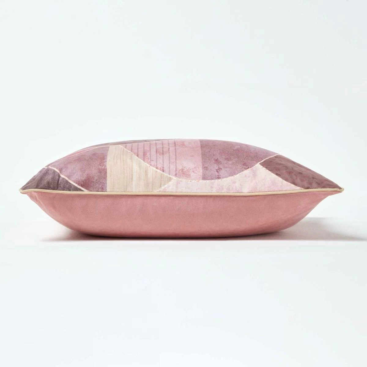 Abstract Geometric Pink Filled Cushion, 45 X 45 Cm - Image 4
