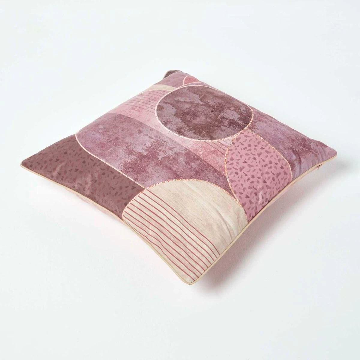 Abstract Geometric Pink Filled Cushion, 45 X 45 Cm - Image 5