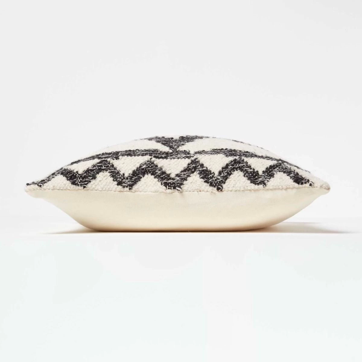 Koba Handwoven Traditional Black & Cream Cushion 45 X 45 Cm - Image 4