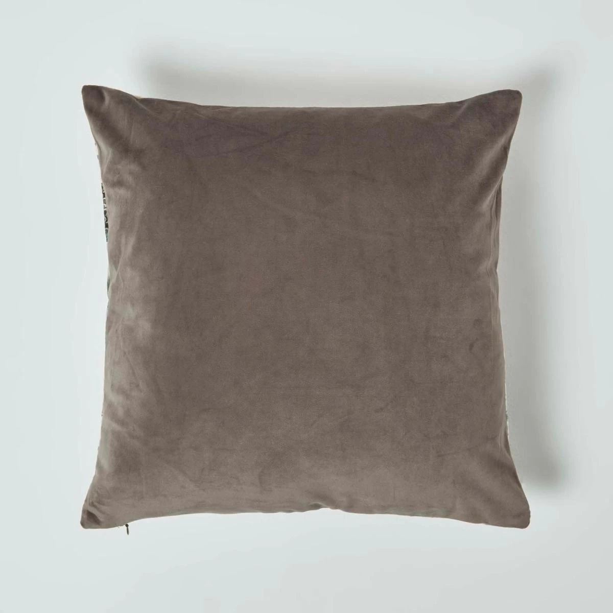 Floral Butterfly Garden Pink Velvet Filled Cushion 46 X 46 Cm - Image 2