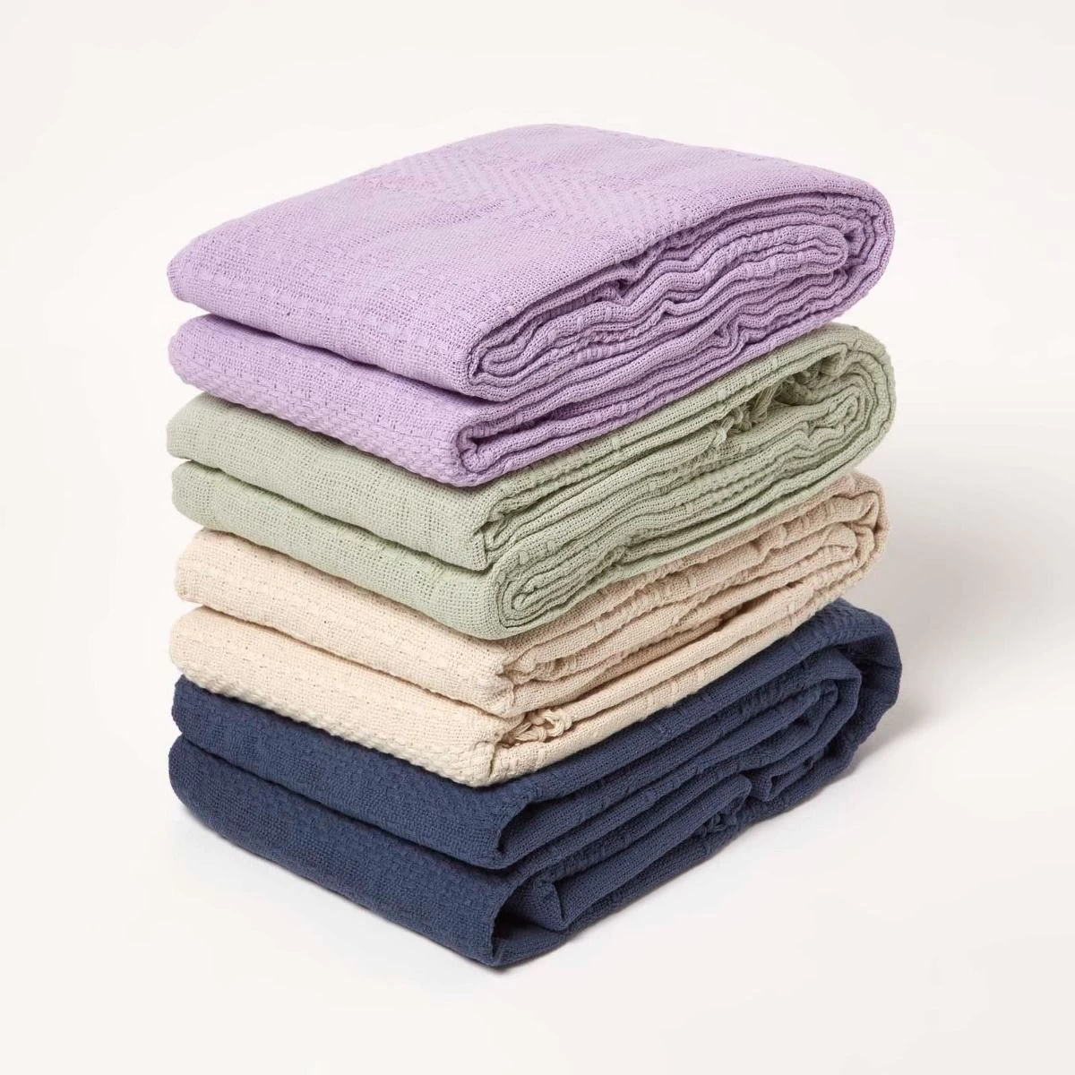 Kashi Natural Cotton Throw With Tassels - Image 6