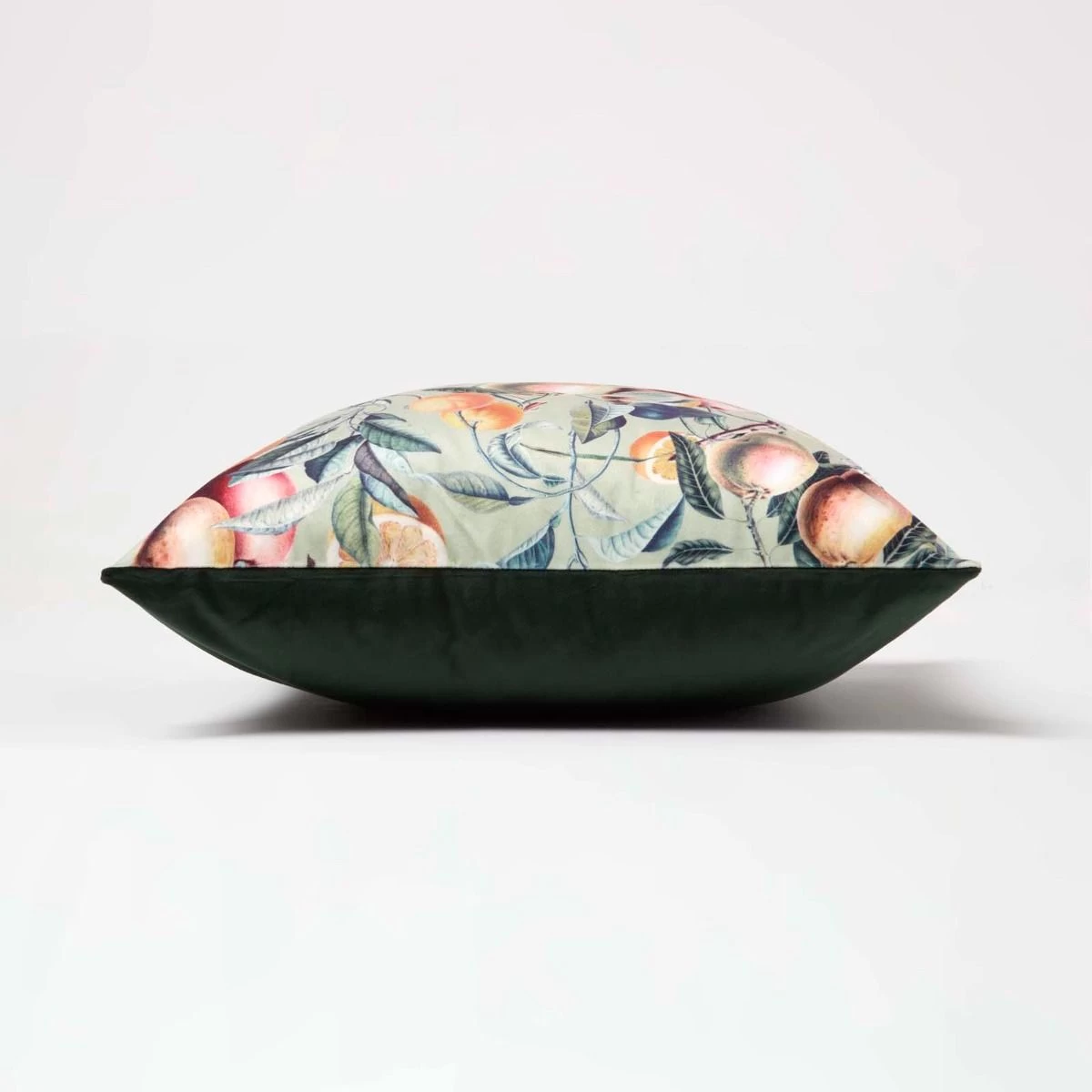 Mango Tree Green Filled Velvet Cushion 46 X 46 Cm - Image 4