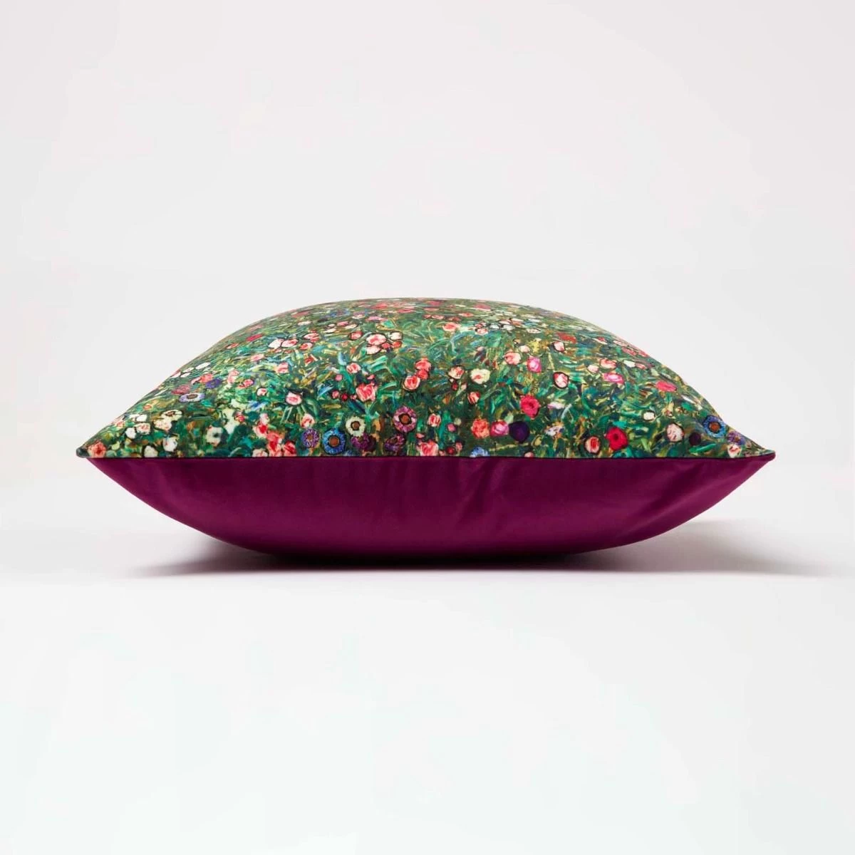 Klimt’s Italian Garden Filled Velvet Cushion 46 X 46 Cm - Image 4